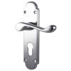 Epsom Polished Chrome EURO PROFILE Handles 169x40mm