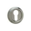 Satin Nickel Parisian Euro Escutcheon 53mm