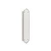 White Silverline Porcelain Finger Plate 280x75mm