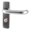 19mm Round Bar Bathroom Door Handles SAA