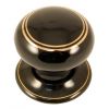 Black Gold Line Mortice Door Knobs