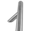 Satin Stainless Steel Cranked Door Pull Handle Grade 304