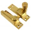 Polished Brass Hook Plate Sash Window Fastener