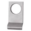 Satin Chrome Square Edge Cylinder Door Pull