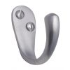 Satin Chrome Robe or Coat Hook