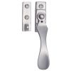 Satin Chrome Lockable Window Casement Fastener 5in (127mm)