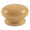 Varnished Wooden Cabinet Knob