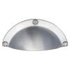 Satin Chrome Hooded Drawer Handle
