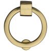 Heritage Polished Brass Round Cabinet Pull 50mm
