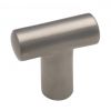 Heritage C2234 Satin Nickel T Cabinet Pull 35mm