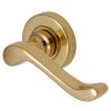 Bedford Polished Brass Lever on Concealed Rose