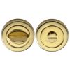 Polished Brass Contemporary Thumb Turn and Emergency Release 53mm