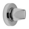 Polished Chrome Contemporary Thumb Turn and Emergency Release 53mm