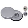 Satin Chrome Concealed Bolt Head Cover Plate