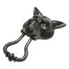 Black Antique Iron Fox Head Front Door Knocker 574
