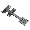 Black Antique Door Thumb Latch Set 254x63mm 671
