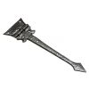 Black Antique Iron 814 Tee Hinges 388x101mm In Prs
