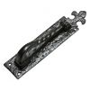 Black Antique Iron Rectangular Front Door Knocker 242x57mm 832