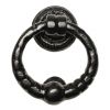 Black Antique Iron Ring Front Door Knocker 127mm 846