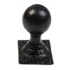 Black Antique Ball Mortice Door Knobs 1069