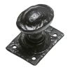 Black Antique Mortice Door Knobs 1089