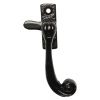Black Antique Casement Fastener Hook Plate 1121HP