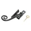 Black Antique Lockable Casement Fastener 1165