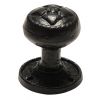 Black Antique Mortice Door Knobs 50mm 1206