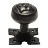 Black Antique Mortice Door Knobs 50mm 1207