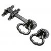 Black Antique Gate Latch 197mm 1246