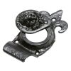 Black Antique Cylinder Pull 127x58mm 1487