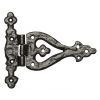 Black Antique Coronet Hinges 139x114mm 1511 In Pairs