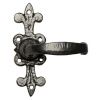Black Antique Lever Latch Door Handles 2433