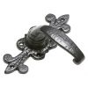 Black Antique Lever Latch Door Handles 2433