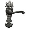Black Antique Lever Latch Door Handles 2434