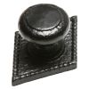 Black Antique Centre Door Knob 82mm 3072