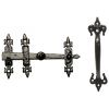 Black Antique Thumb Latch 228x63mm 3618