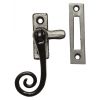 Smooth Black Iron Monkey Tail Casement Fastener 144
