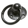 Smooth Black Iron Stable Ring 847