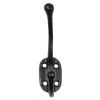 Black Iron Hat and Coat Hook 4269