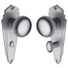 Broadway Satin Chrome Bathroom Door Knob Set
