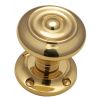 Polished Brass Aylesbury Mortice Door Knob Set 55mm