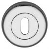 Polished Chrome Sorrento Key Hole Escutcheon 53mm