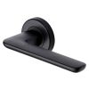Sorrento SC-5352-BLK Trino Black Lever on Rose Door Handles