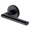 Sorrento SC-2352-BLK Lena Black Lever on Rose Door Handles