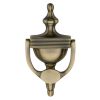 Heritage RR912 Antique Brass Reeded Urn Knocker 195mm