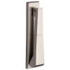 Heritage Satin Nickel Contemporary Door Knocker 165x40mm