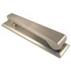 Heritage Satin Nickel Contemporary Door Knocker 165x40mm