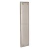 Heritage V743 Satin Nickel Heavy Door Push Plate 282x63mm