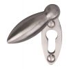 Heritage V1022 Satin Nickel Covered Oval Escutcheon